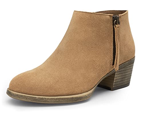 Vepose Women's 9002 Suede Leather Low Booties...