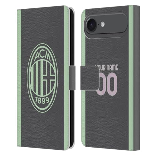Étui portefeuille AC Milan iPhone 17 Air protège l'écran des rayures avec style