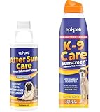 (Pet CareKit Bundle) Epi-Pet Dog Sunscreen Spray 3.5 oz + After Sun Dog Mosturiser and Hydration Spray 4 oz