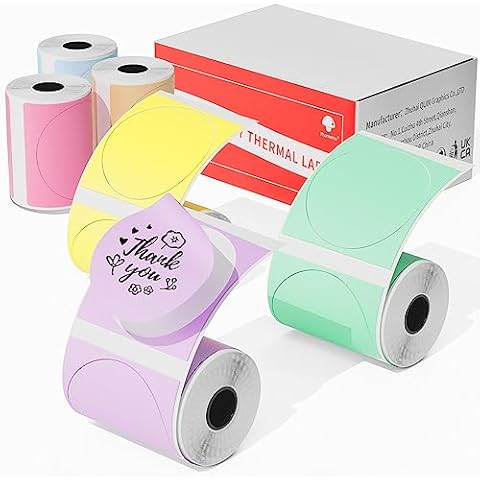 Étiquettes rondes Phomemo M110 M120 M200 M220 M221 Cover