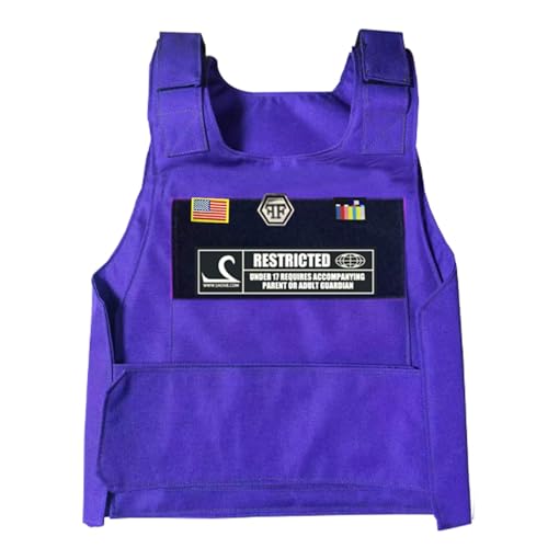 Motorcycle Riding Vest for Men & Women - Customizable Reflective Safety Jacket with Front & Back Pockets - America Flag Patch4