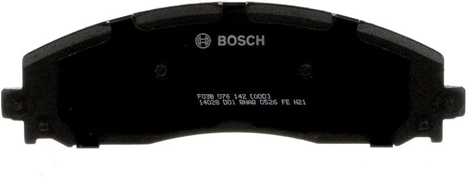 BOSCH BP1691 QuietCast Premium Semi-Metallic Disc Brake Pad Set - Compatible with Select Ford F-250 Super Duty, F-350 Super Duty, F-450 Super Duty; REAR