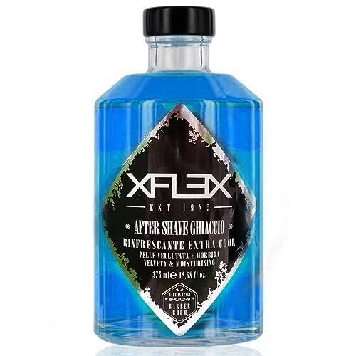 XFLEX AFTER SHAVE GHIACCIO EXTRA COOL 375 ML | PELLE VELLUTATA E MORBIDA