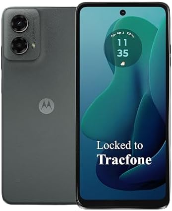 Tracfone Motorola Moto g 5G (2024) [Activation Promotion] Locked Prepaid Smartphone, 128GB, Gray - Includes $20 Unlimited Talk, Text, & 4GB Data 30-Day Plan