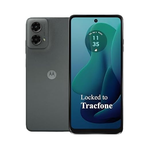 Tracfone Motorola Moto g 5G (2024) [Activation Promotion] Locked Prepaid Smartphone, 128GB, Gray - Includes $20 Unlimited Talk, Text, & 4GB Data 30-Day Plan
