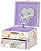 Portagioie Carillon Unicorno per Bambine - Scatola Musicale Unicorno Danzante per Bambini con Specchio, Regali Unicorno per Bambine, Scatole Portagioie, Regalo di Compleanno per Bambini, Età 3-10 anni immagine