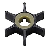 HLHSSS Impulsor de la Bomba de Agua/Ajuste para Chrysler/Fit for Force/Fit para Mercury 25 35 40 45 50 HP Outboard Motor Black Rubber 6 Blades Boat Motor Accesorios (Color : Black)