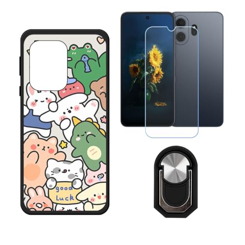 BMPNLSZ �K�p TCL NxtPaper 70 Pro�p+HD�����K���X�ɓK�����ėpTPU�P�[�X�A�V���J�Q���P�[�X�o���p�[�ی�o�b�N�P�[�X-�ɓK����9�d�x�X�N���C�u�h�~�X�N���[���v���e�N�^(6,9") + ���O���\�Ŕėp�I��360�x��]�\�ȃX�e