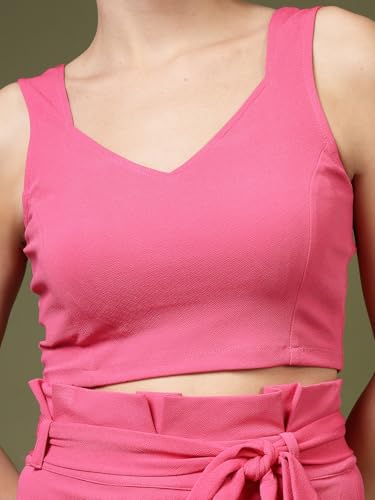 Image of OOMPH! Stretchable Sleeveless Crop Top