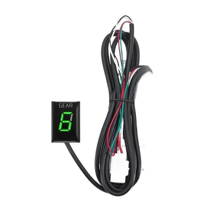 Indicateur de rapport moto 6 niveaux vert pour Fazer FZS1000 FZ6