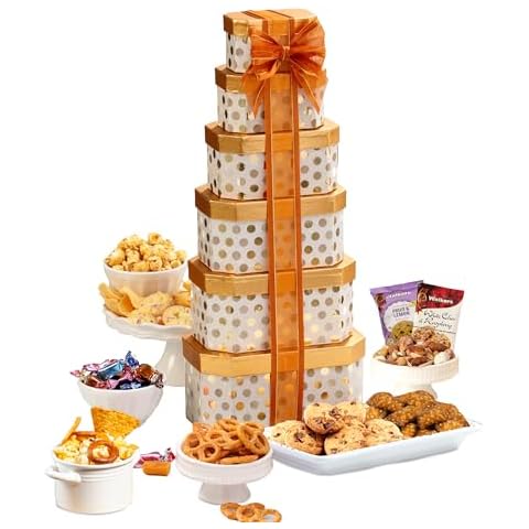 Broadway Basketeers Gourmet Food Gift Basket Snack Gifts for Women, Men, Families, Delivery for, Appreciation, Chocolate, Thank You, Birthday, Corporate, Congratulations Cover