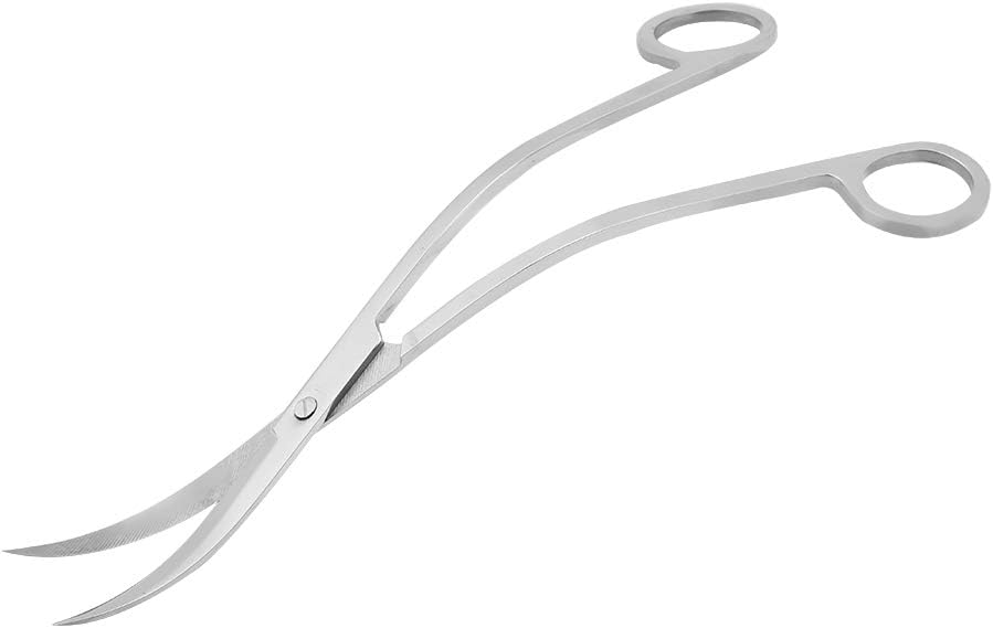 水槽掃除はさみ 水族館はさみ 水草ハサミ 鋭利な刃 水槽管理 水族館 水草 波 誠実