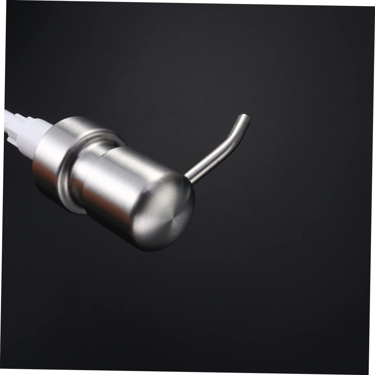 Sturdy Liquid Soap Bottle Pump Nozzle 304 Stainless Steel Fits Most Foam Pump Soap Dispensers
