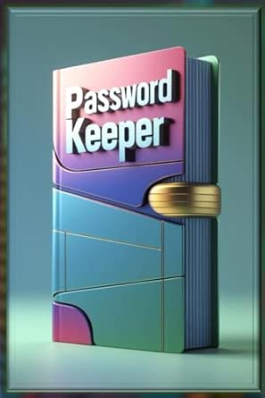 Image showcasing Password Keeper For Seniors: Simple & Secure Organizer for All Your ...