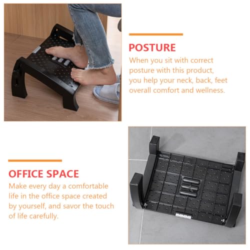 Repose-pieds de bureau contre le mal de dos réglable et portable - 4