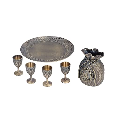 Conjunto de Café Turco -Cálices Antigos Cálice de liga de zinco, Xícaras de Água Personalizadas Xíca
