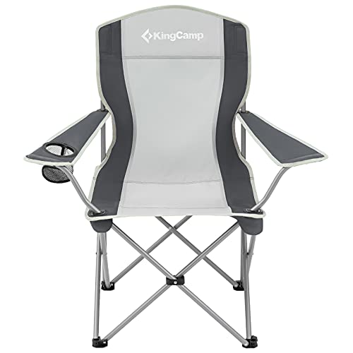 KingCamp Ultralight Camping Chair Fishing Chair with Mesh Drink Holder - Image 4