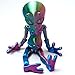 BANPIWOLG 3D Printed Alien Model,Flexible Toy Figurine Statue,Cool Stuff Fun Gift,Home Office Decor,Festival Gifts toco,Fidget Toy for Adults Teens Boy Gifts Easter Basket Stuffers (RGB)