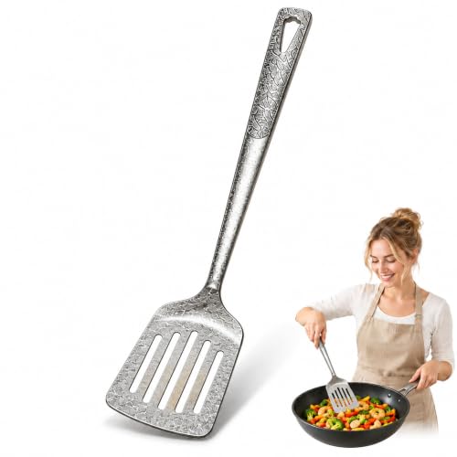 Pure Titanium Utensil & Spatula Set, Pure Titanium Cookware for Daily Use (frying spatula)