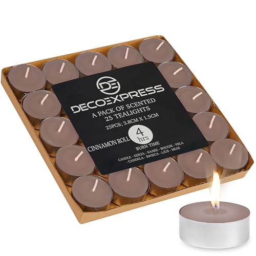 DECO EXPRESS Teelichter Großpackung, 24, 25, 50, 100 oder 200...