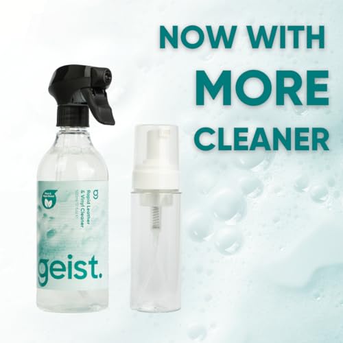 Geist. 3 Plus Care Kit for Leather & Vinyl | Clean, protect/shield from dye transfer and friction damage, prevent shrinking and cracking keeping it soft and supple | For leather 3 yrs+ and leatherette - Image 3