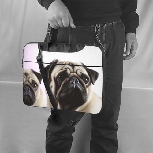 Funda Para Portátil Bolsa De Hombro Pug miniatura 2