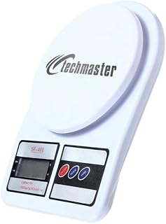 techmaster Dijital Hassas 10 Kg Mutfak Terazisi Tartısı Lcd Ekranlı 50068