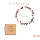 iuiiaii Healing Bracelets for Women, Retirement Gifts for Women, Good Luck Bracelet Colleague Leaving Gifts with You Will Be Missed Card Crystal Bracelets Birthday Valentines Gift to Her - Image 2