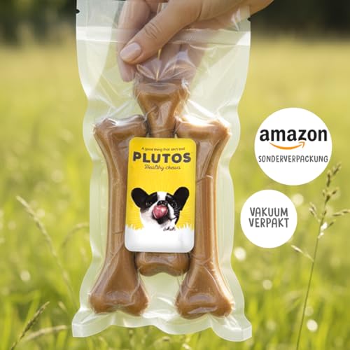 Käse und Huhn Kauknochen für Hunde | Käseknochen Hund aus Käse und Huhn | Langanhaltende Kausnacks für Hunde jeder Größe | Käsestangen | Gesunde Hund Knochen für Zahnpflege und Kauspaß