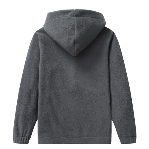 Sweatshirts for Girls Half Zip Fleece Pullover Kids Lightweight Soft Polar Long Sleeve Hoodies with Pocket2