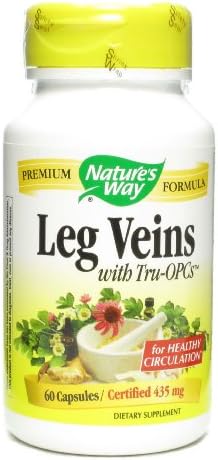 Natures Way Leg Veins Capsule - 60 per pack - 3 packs per case.