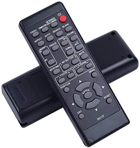 4EVER Replacment Remote Control Fit for Hitachi CP-A222WN CP-A252WN CP-X600 CP-X605 CP-X505 CP-X608 CP-X3 CP-X5W CP-A220N CP-A250NL CP-A301N Projector