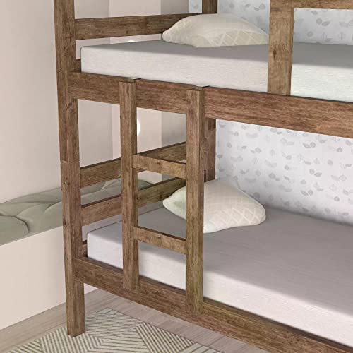 Beliche Madeira Maciça Rústica Móveis Meneguetti Envelhecido