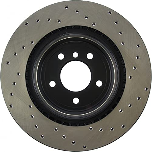 Stoptech For Acura Tl/Tl-S Standard/Brembo 04-08 Drilled Brake Rotor Rear Passenger Side | 128.40061R #TOP5