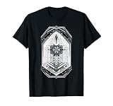 Geometric Metaphysical Art with Sacred Geometry Symbol T-Shirt