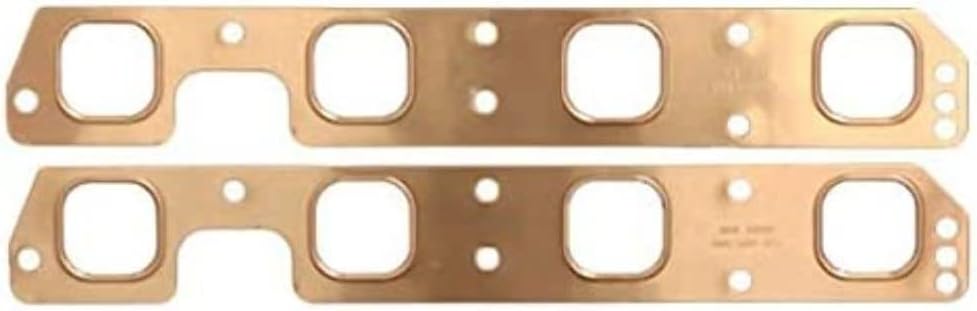 SCE Gaskets Exhaust Header/Manifold Gasket, Pro Copper, 1.745 in Stock Port, Copper, Mopar 426 Hemi, Pair