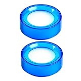SHINEOFI Finger Moistener Sponge for Money Counting Round Desktop Hand Sponge Moisturizer for Cash Handling Banking Office Use 2.67X2.67X1.02In Compact Design