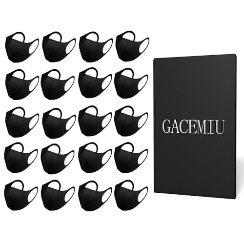 【Amazon限定ブランド】3Dフィットマスク 20枚組 ひんやり 立体型 小顔 ふつう 息がしやすい 耳が痛くならない 布マスク 洗える