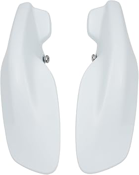 Motorcycle Handguards Hand Protectors for Stark Varg EX MX Motocross White | Fit for Stark Varg EX MX, hand protection for riding, protective hand coverage, electric dirt bike and motocross use