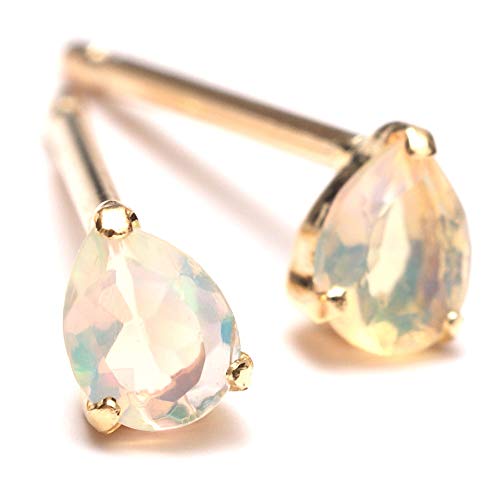 A.UN jewelry ZJhsAX Ip[ K18YG sAX 4×3mm eBAhbv hbv  G`IsAY Eh 10 a Vv X^bhsAX ςȂ fB[X