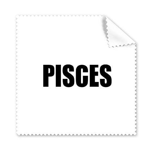 Cadeau Lunettes Poisson Tissu Nettoyage Écran Zodiaque Noir Idée Originale