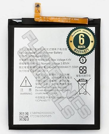 Image of HE316 Battery for Nokia 6 TA-1000 TA-1003 TA-1021 TA-1025 TA-1033 TA-1039 Battery with 6 Month warrenty**** (X279)