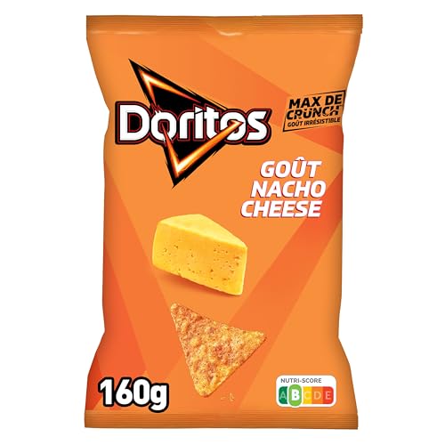 Chips Tortilla Goût Nacho Cheese Fromage Maxi Format Doritos Le Sachet De - vue 6