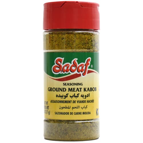 Sadaf Ground Meat Kabob Seasoning 3 X 2.5 Oz - Middle Eastern And Mediterranean Kebab Spices And Seasonings Mix - Kosher, Packed In The Usa (Pack Of 3) #TOP1