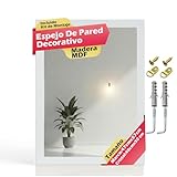 CHELY INTERMARKET Espejo Pared Cuerpo Entero 40x50cm-Marco Exterior 47x57cm...