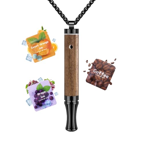 VITABONA Breathing Necklace for Adults: Adjustable Air Outlet Breathing Necklace for Men and Woman - Air Device Aids Fidget for Stress Anxiety Relief