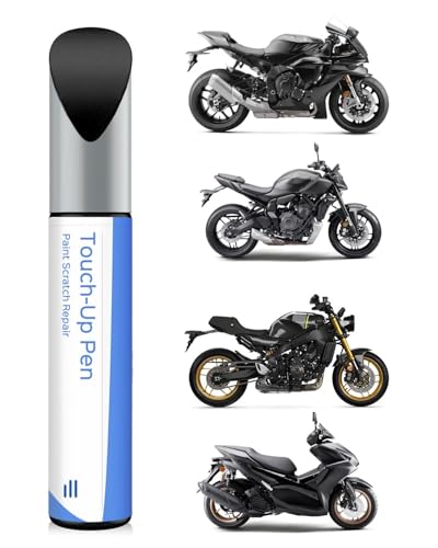 PARTS4EV 0903 Negro Metálico X Raven Pintura de reparación para motocicleta Yamaha, Exactitud de color