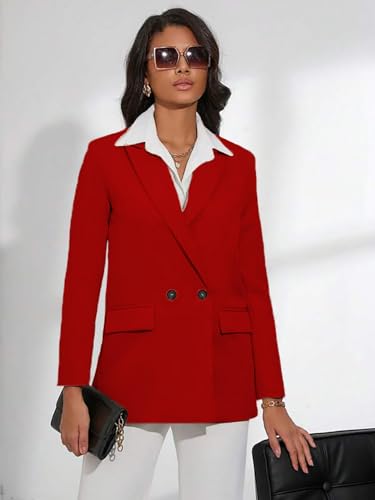 Image of KOTTY Womens Open Front Blazer for Women - Workwear Style Lightweight Blazer for All Seasons