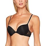  Calvin Klein Damen Plunge Push-Up BH, Schwarz (Black 001), (Herstellergröße: 0C38)
