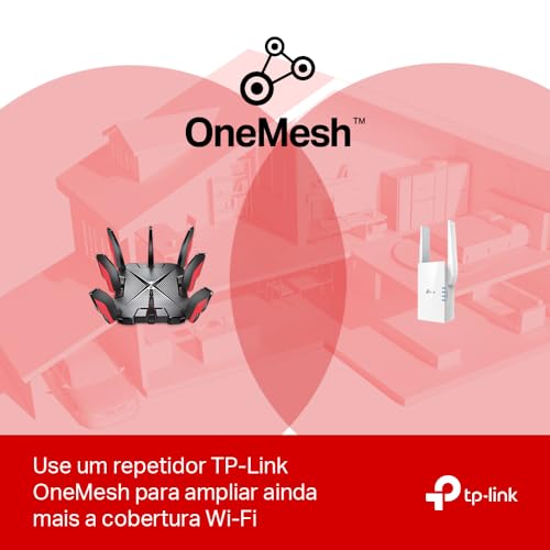 ROTEADOR GAMER WI-FI 6 DE BANDA TRIPLA AX6600 ARCHER GX90 TP-LINK